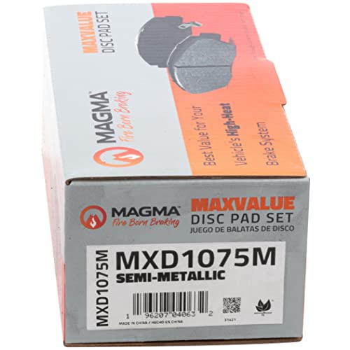 MAGMA MaxValue Semi-Metallic Brake Pads MXD1075M