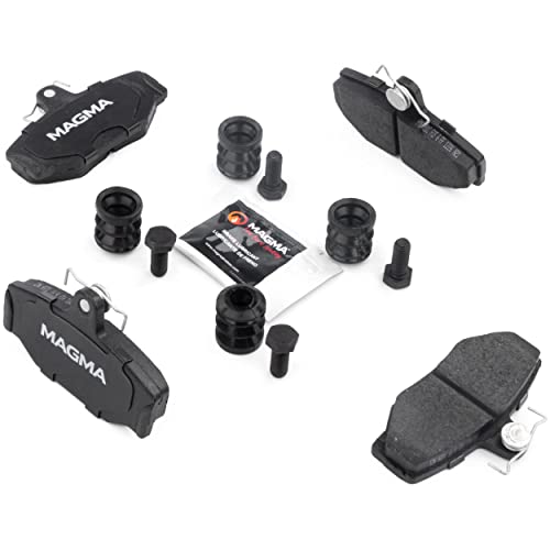 MAGMA Premium PMD391C Ceramic Brake Pads, Rear