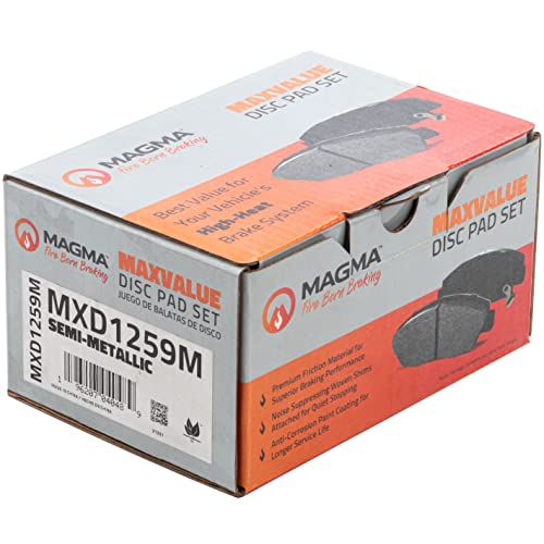 MAGMA MaxValue Semi-Metallic Brake Pads MXD1259M