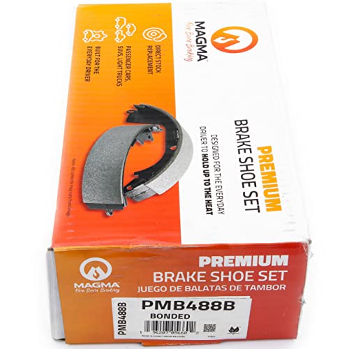 MAGMA Premium PMB488B Bonded Shoes, Rear