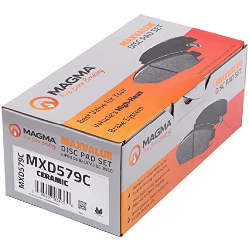 MAGMA MaxValue MXD579C Ceramic Brake Pads, Front