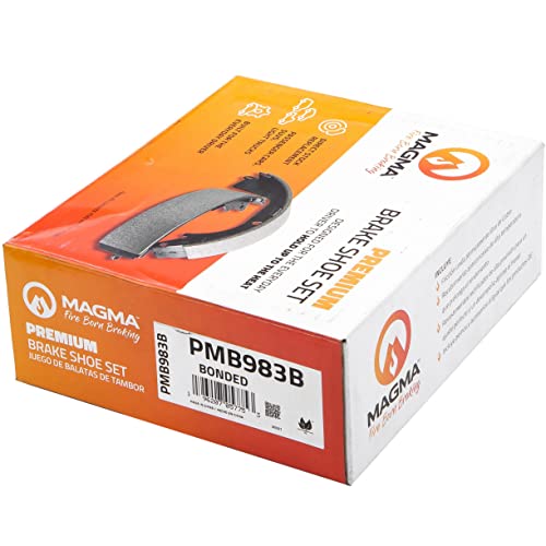 MAGMA Premium Parking Brake Shoes PMB983B