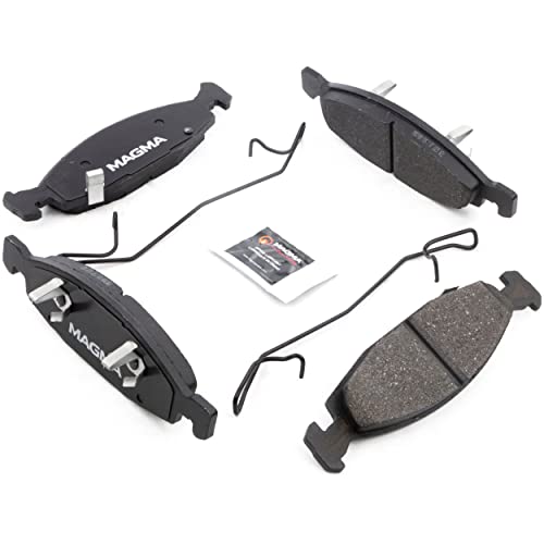 MAGMA Premium PMD790M Semi-Metallic Brake Pads, Front