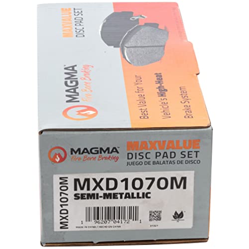 MAGMA MaxValue Semi-Metallic Brake Pads MXD1070M