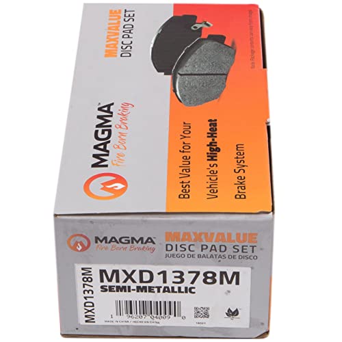 MAGMA MaxValue Semi-Metallic Brake Pads MXD1378M