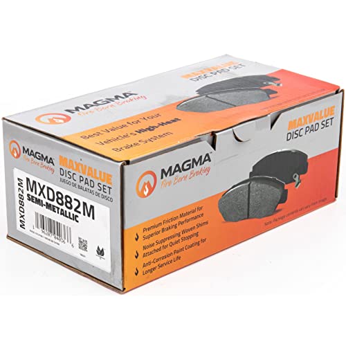 MAGMA MaxValue Semi-Metallic Brake Pads MXD882M