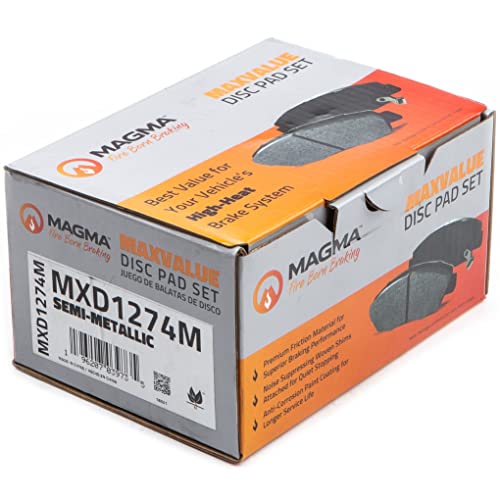 MAGMA MaxValue Semi-Metallic Brake Pads MXD1274M