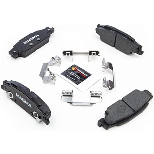 MAGMA Premium PMD922C Ceramic Brake Pads, Rear