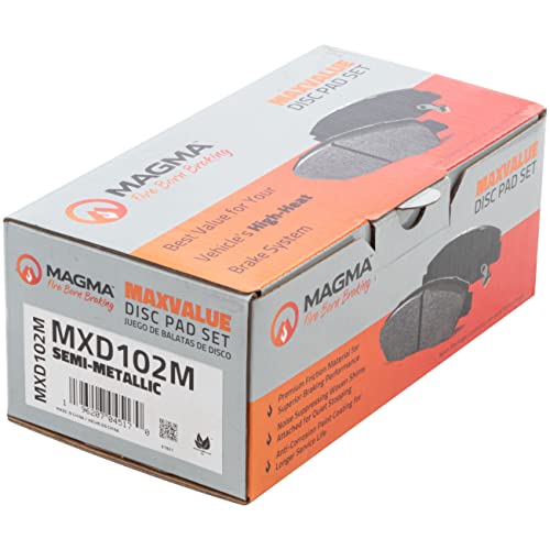 MAGMA MaxValue Semi-Metallic Brake Pads MXD102M