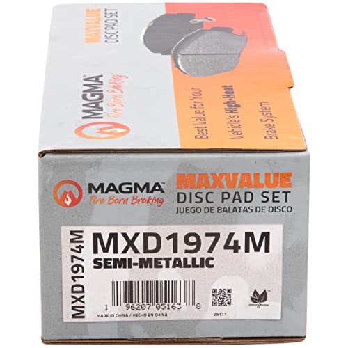 MAGMA MaxValue Semi-Metallic Brake Pads MXD1974M