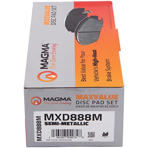 MAGMA MaxValue Semi-Metallic Brake Pads MXD888M