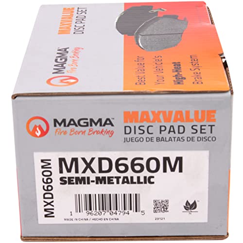 MAGMA MaxValue Semi-Metallic Brake Pads MXD660M