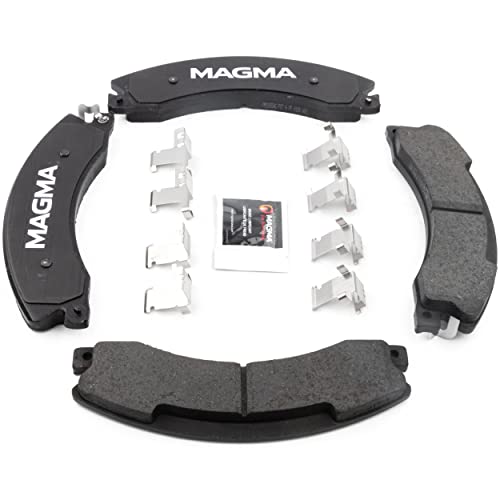 MAGMA Premium PMD1565AC Ceramic Brake Pads, Rear
