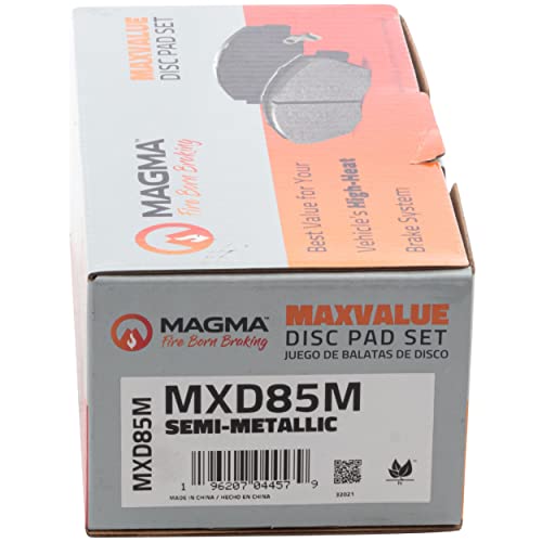 MAGMA MaxValue MXD85M Semi-Metallic Brake Pads, Front