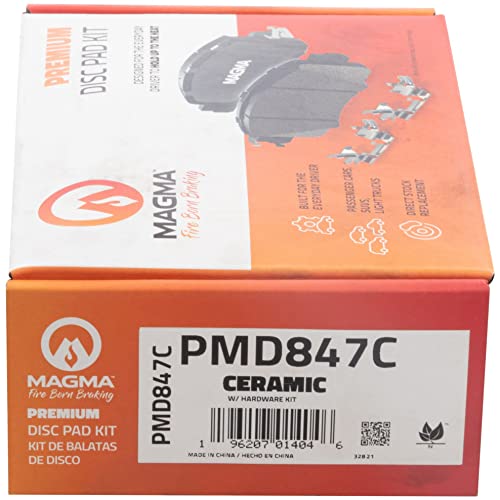 MAGMA Premium Ceramic Brake Pads PMD847C