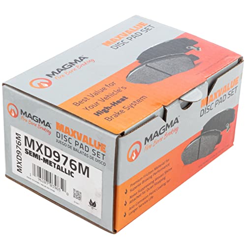 MAGMA MaxValue Semi-Metallic Brake Pads MXD976M