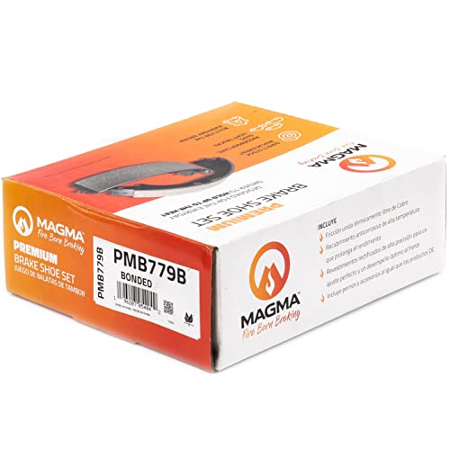 MAGMA Premium PMB779B Bonded Shoes, Rear