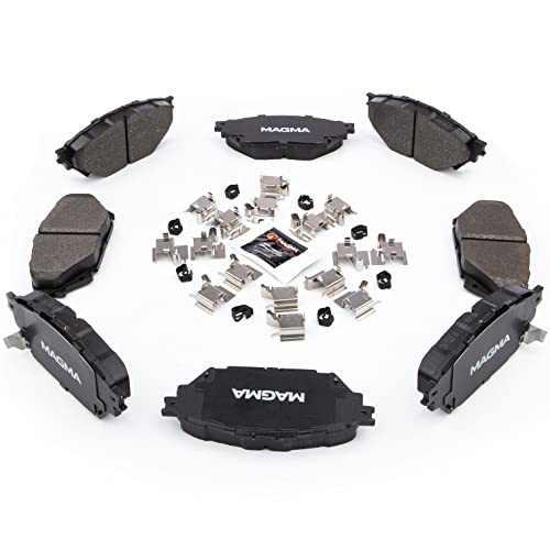 MAGMA Premium PMD1682M Semi-Metallic Brake Pads