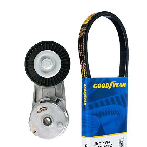 Goodyear Replacement Belts and Hoses 3107 Serpentine Belt Drive Component Kit, Gray