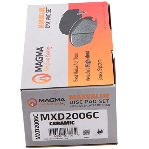 MAGMA MaxValue MXD2006C Ceramic Brake Pads, Front