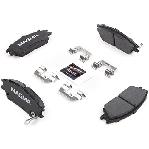 MAGMA Premium PMD440C Ceramic Brake Pads, Front