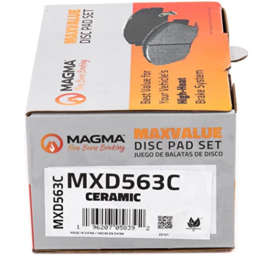 MAGMA MaxValue MXD563C Ceramic Brake Pads, Front