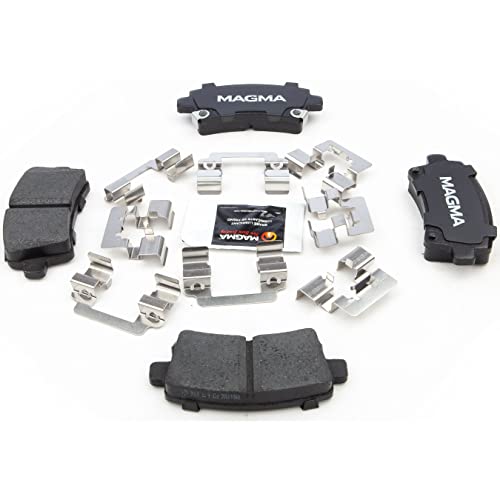 MAGMA Premium PMD1430C Ceramic Brake Pads, Rear