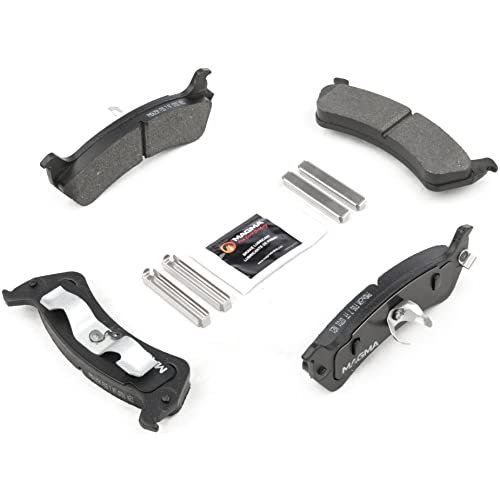 MAGMA Premium PMD625M Semi-Metallic Brake Pads, Rear