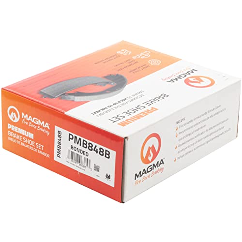MAGMA Premium PMB848B Parking Brake Shoe, Rear