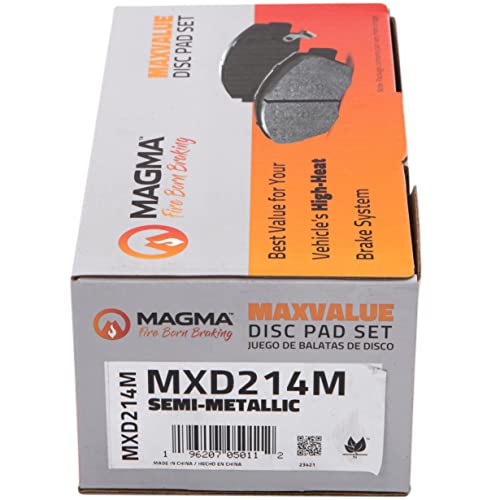 MAGMA MaxValue Semi-Metallic Brake Pads MXD214M