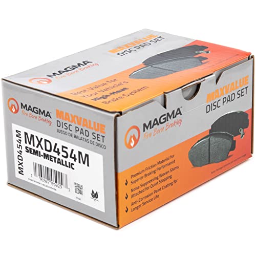 MAGMA MaxValue Semi-Metallic Brake Pads MXD454M