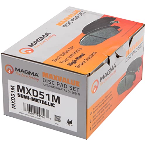 MAGMA MaxValue Semi-Metallic Brake Pads MXD51M