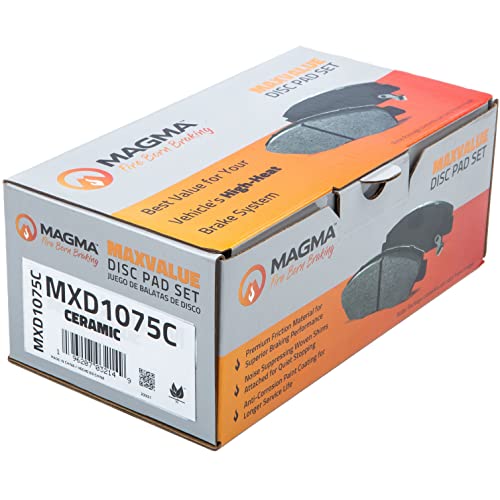 MAGMA MaxValue MXD1075C Ceramic Brake Pads, Front