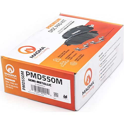 MAGMA Premium Semi-Metallic Brake Pads PMD550M