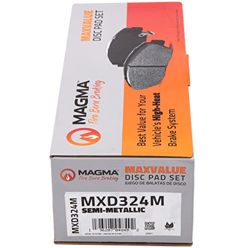 MAGMA MaxValue Semi-Metallic Brake Pads MXD324M