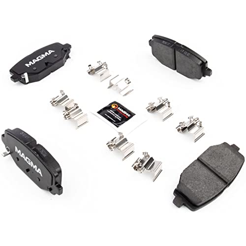 MAGMA Premium PMD1596C Ceramic Brake Pads, Rear