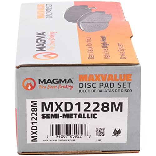 MAGMA MaxValue Semi-Metallic Brake Pads MXD1228M