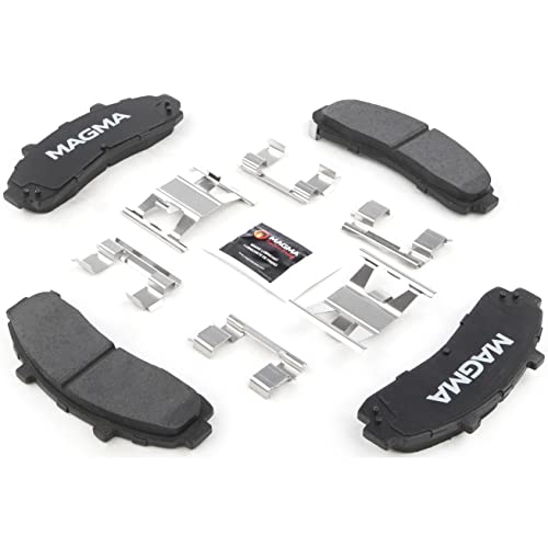 MAGMA Premium PMD652C Ceramic Brake Pads, Front