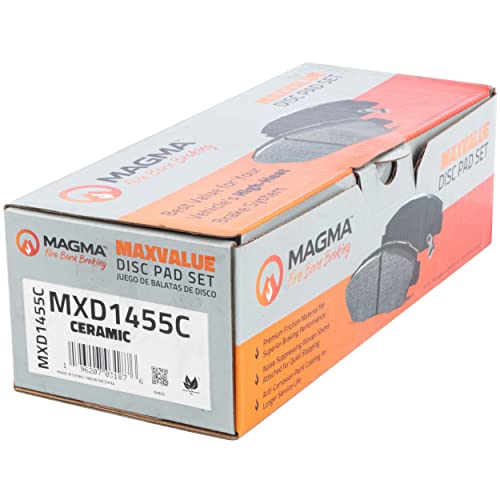 MAGMA MaxValue MXD1455C Ceramic Brake Pads, Front