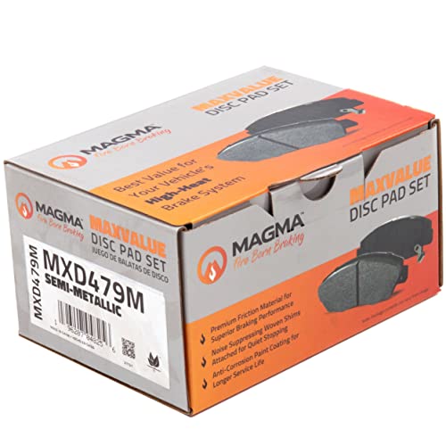 MAGMA MaxValue Semi-Metallic Brake Pads MXD479M