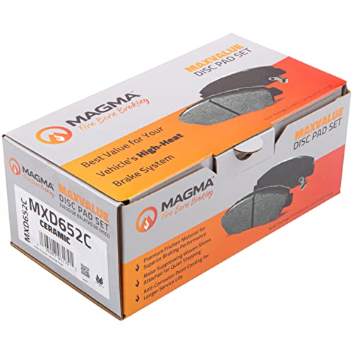 MAGMA MaxValue MXD652C Ceramic Brake Pads, Front