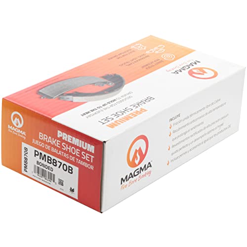 MAGMA Premium PMB870B Parking Brake Shoe, Rear