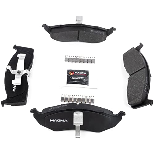 MAGMA Premium PMD591M Semi-Metallic Brake Pads, Front