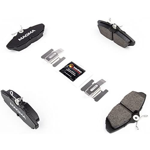 MAGMA Premium PMD599M Semi-Metallic Brake Pads, Rear