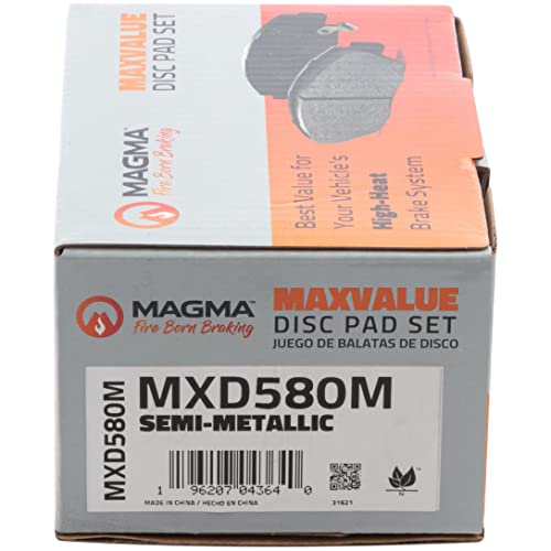 MAGMA MaxValue Semi-Metallic Brake Pads MXD580M