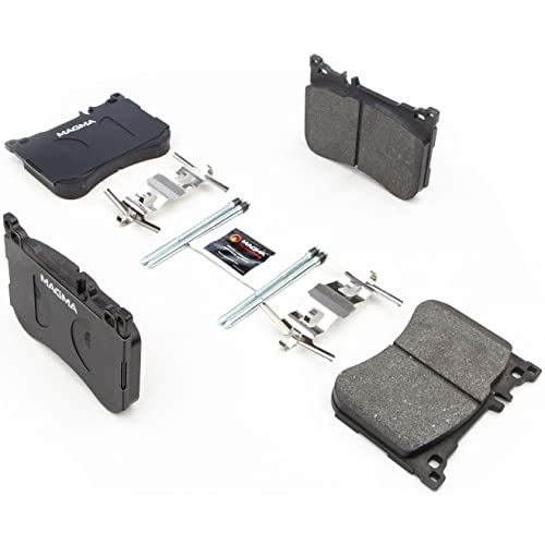 MAGMA Premium PMD1688M Semi-Metallic Brake Pads, Front