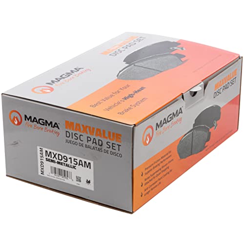 MAGMA MaxValue Semi-Metallic Brake Pads MXD915AM
