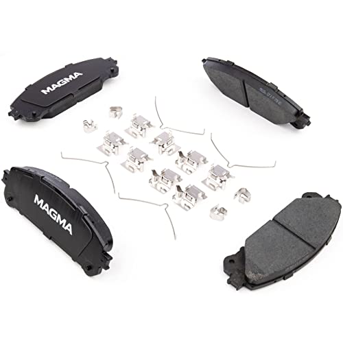 MAGMA Premium PMD1324C Ceramic Brake Pads, Front