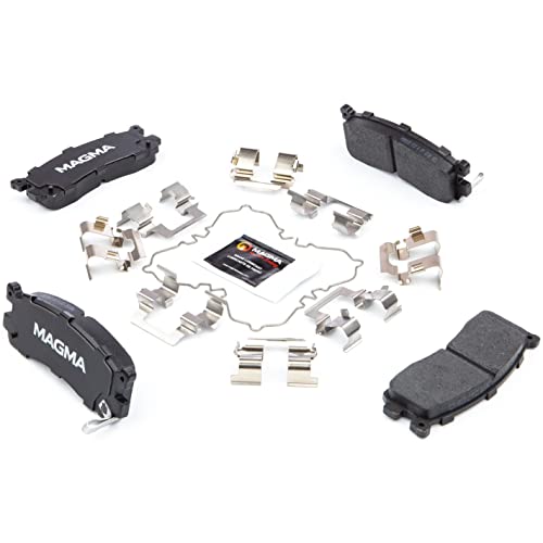 MAGMA Premium PMD553C Ceramic Brake Pads, Rear