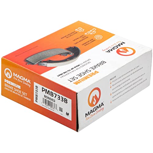 MAGMA Premium Parking Brake Shoes PMB733B
